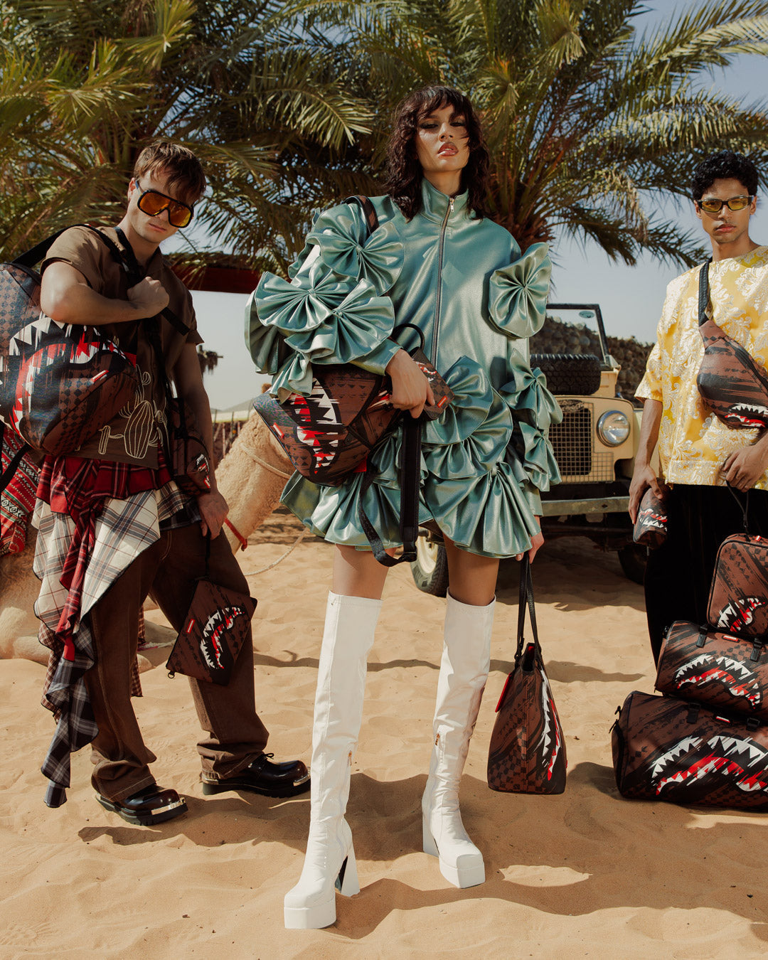 SHARKS IN PARIS NIGHT DRIFT SAVAGE BACKPACK