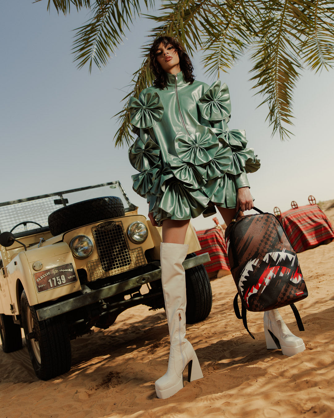 SHARKS IN PARIS NIGHT DRIFT BACKPACK