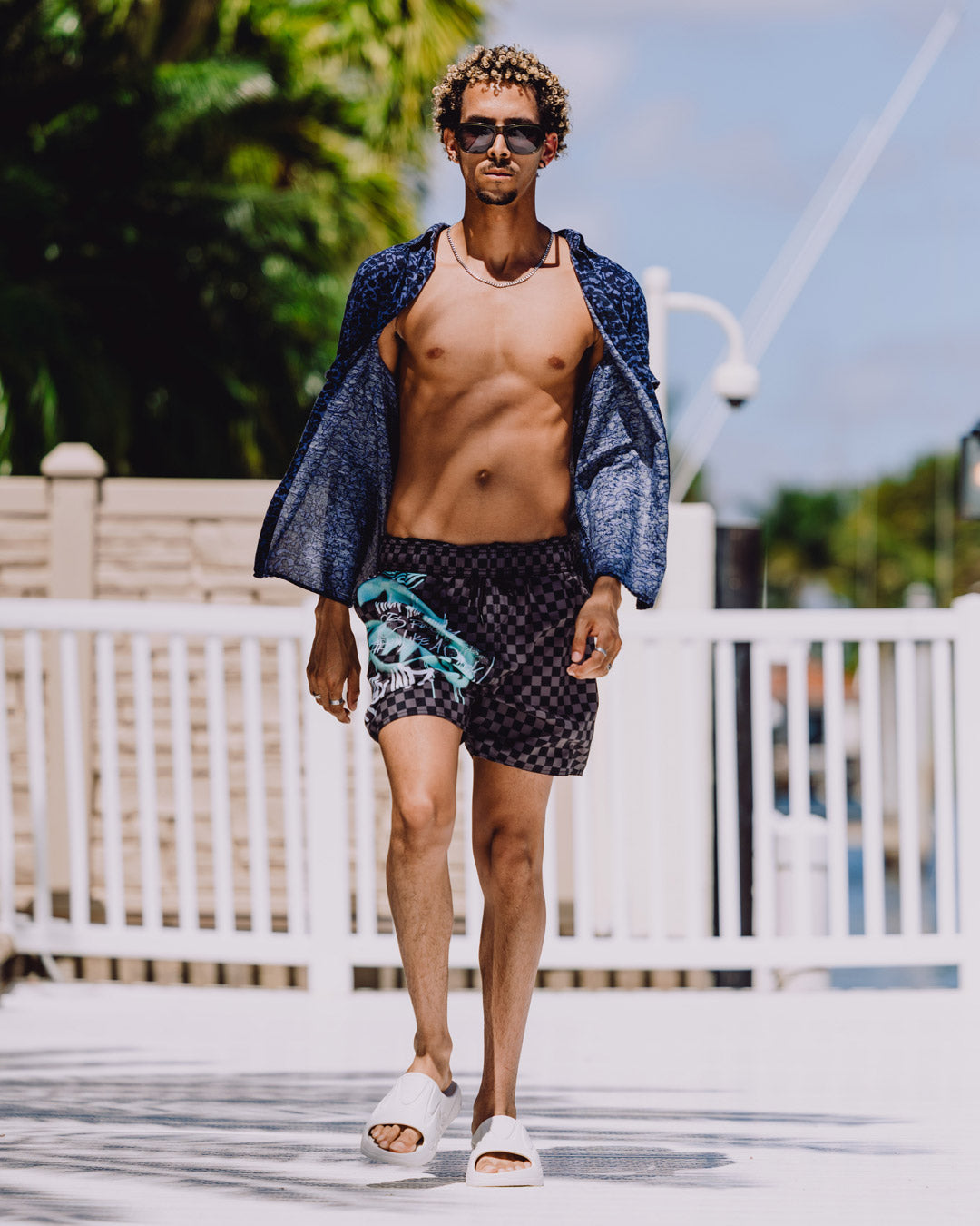 SPRAY POETRY III SWIM SHORT